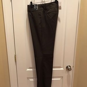 Chocolate brown dress pants